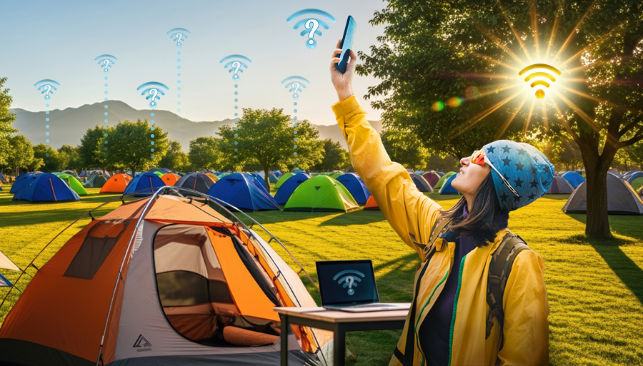 Wi-Fi in the Wild: Tackling Campground Connectivity
